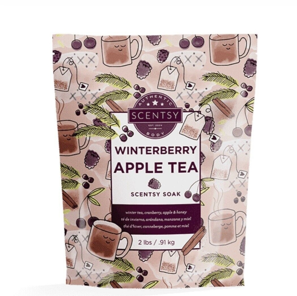 Winterberry Apple Tea Scentsy Soak
